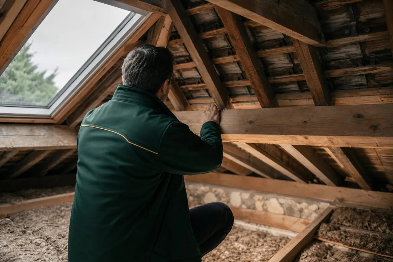 Expert en bâtiment à Lyon pour inspecter une toiture