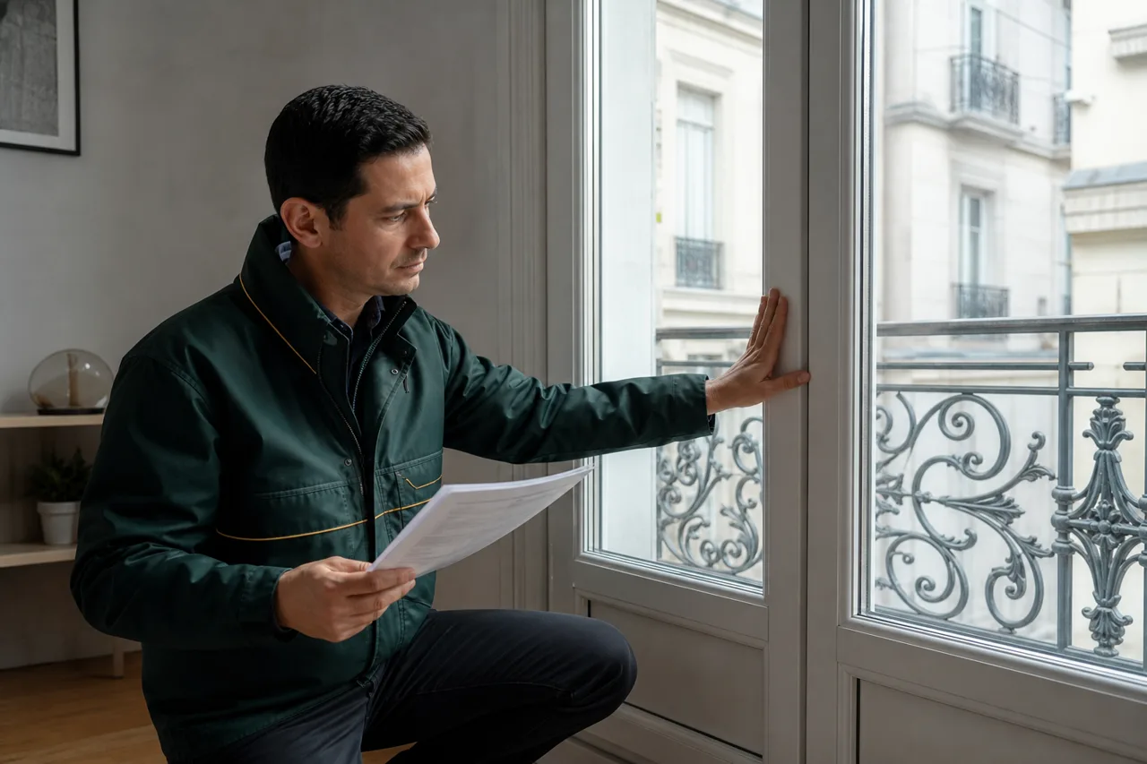 Expert en bâtiment confrontant le DPE à l’état réel du bien — DPE et diagnostics vs expert en bâtiment : complémentarité