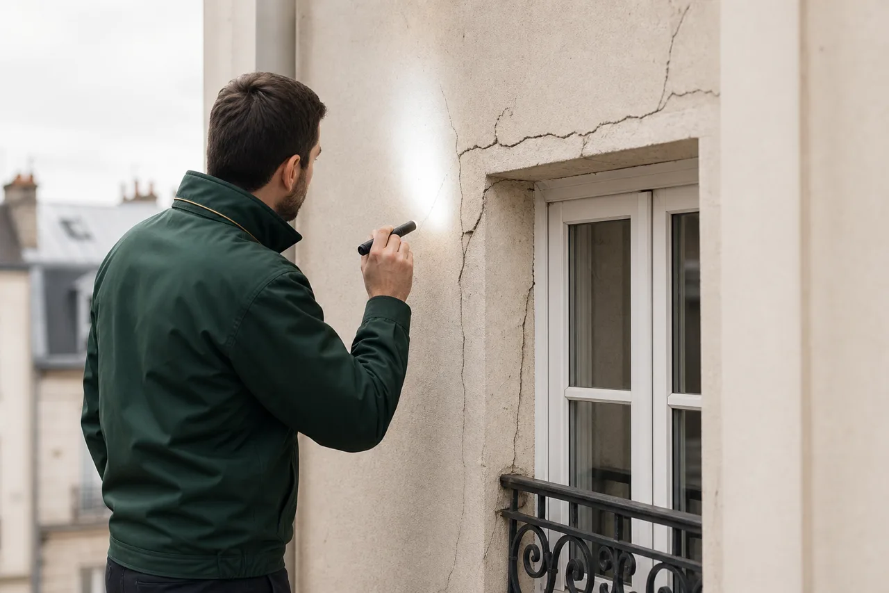 Expert en bâtiment à Amiens et fissures avant achat