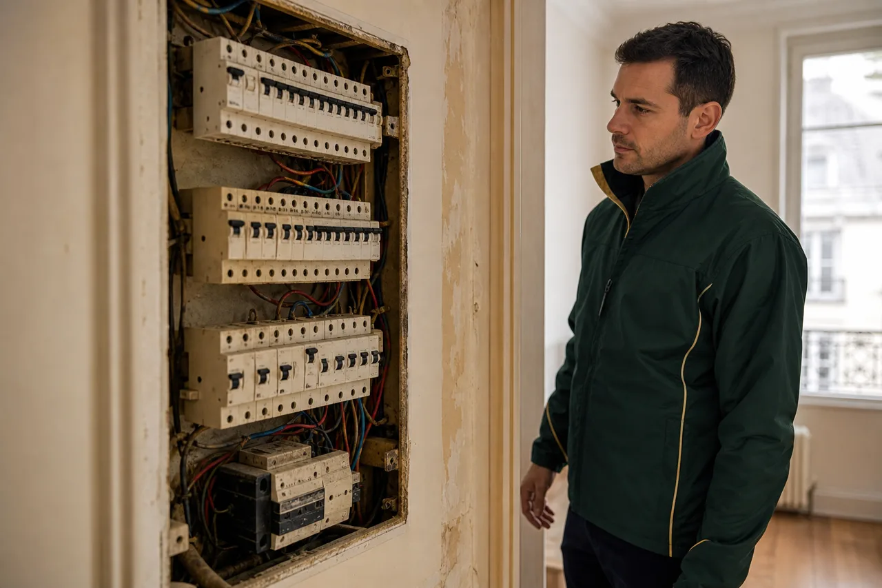 Expert en bâtiment pour une maison des années 1960 et électricité
