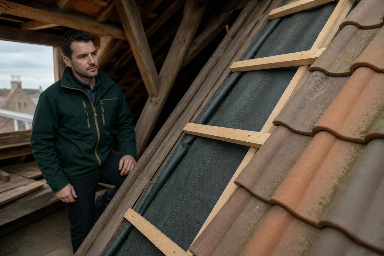 Expert en bâtiment à Colombes pour inspecter une toiture